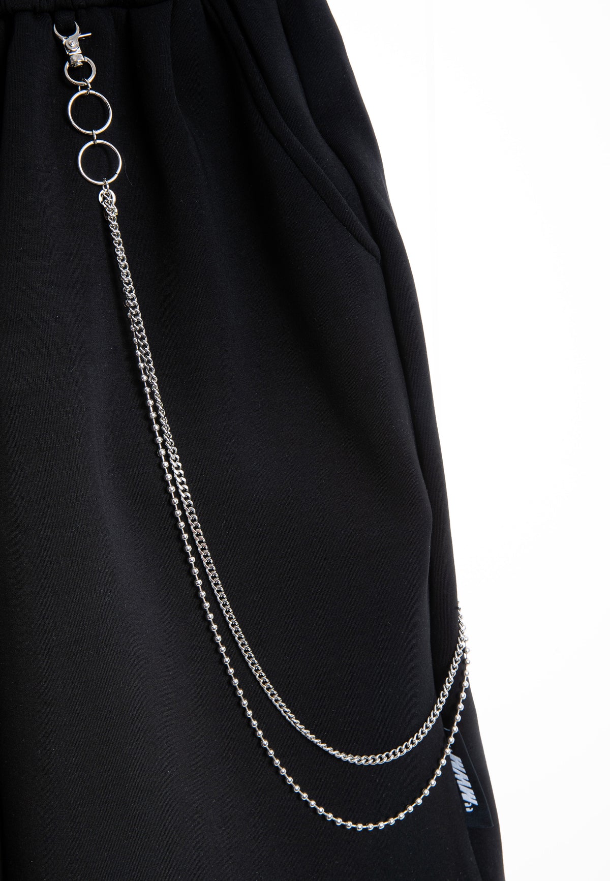 MWM BERMUDA SHORTS WITH CHAIN