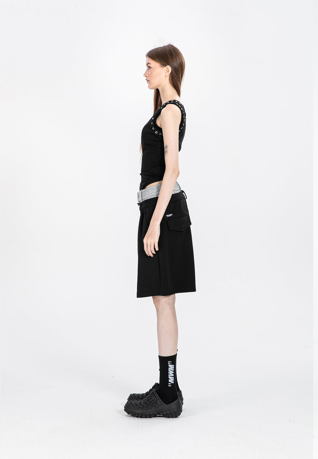 BERMUDA DOBLE CINTURA MWM