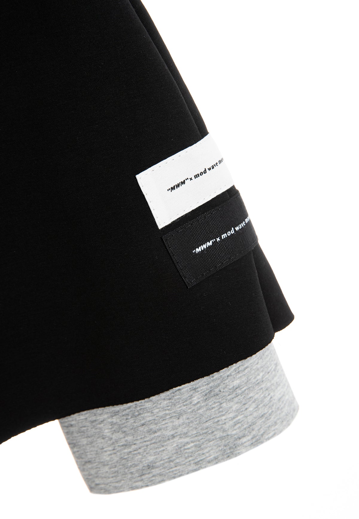 MWM KNITTED SKIRT WITH DOUBLE WAISTBAND