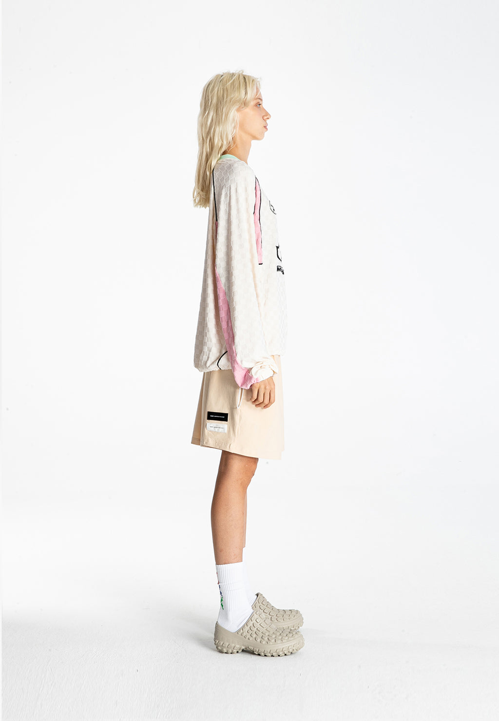 MWM BERMUDA SHORTS WITH CHAIN DETAIL