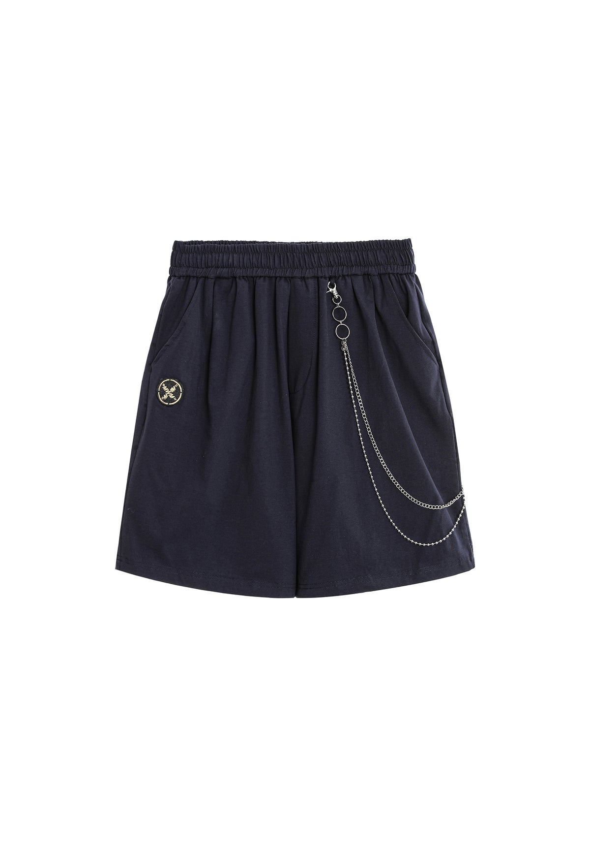 MWM BERMUDA SHORTS WITH CHAIN DETAIL