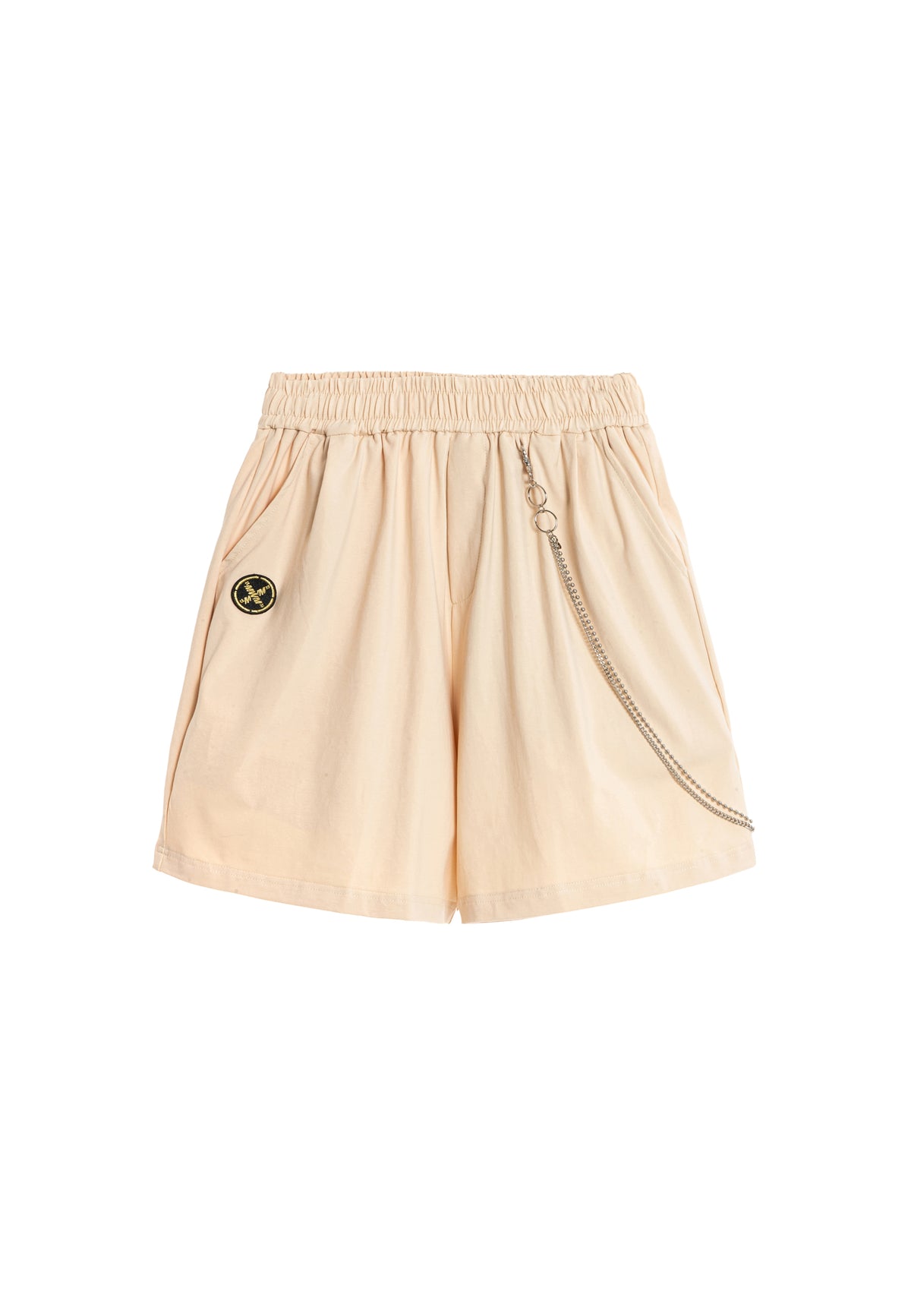 MWM BERMUDA SHORTS WITH CHAIN DETAIL