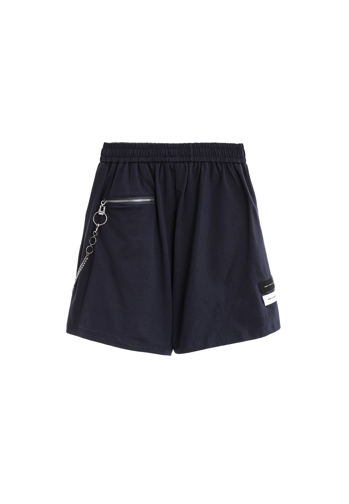 MWM BERMUDA SHORTS WITH CHAIN DETAIL