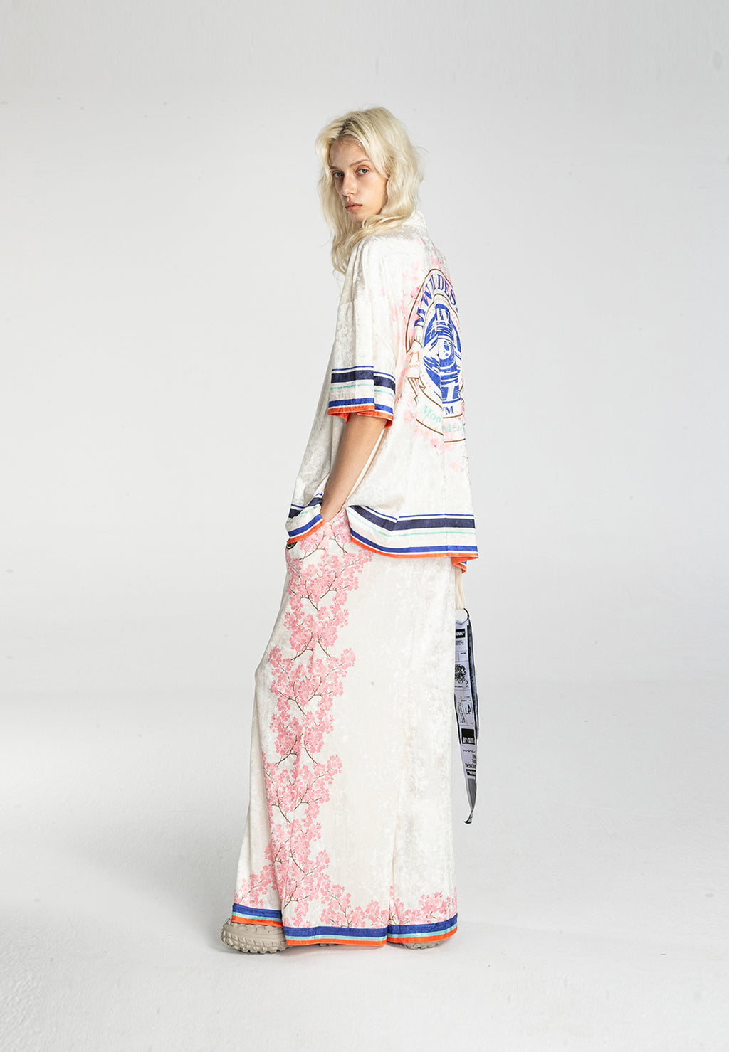 MWM ALMOND BLOSSOM PALAZZO PANTS