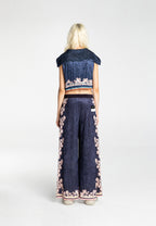 MWM ALMOND BLOSSOM PALAZZO PANTS