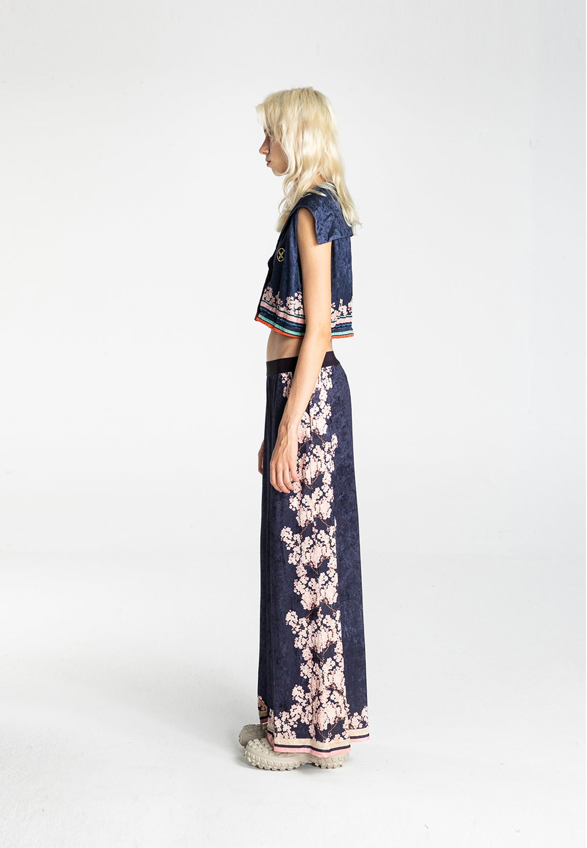MWM ALMOND BLOSSOM PALAZZO PANTS