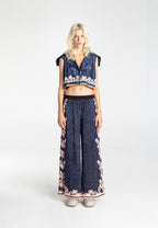 MWM ALMOND BLOSSOM PALAZZO PANTS