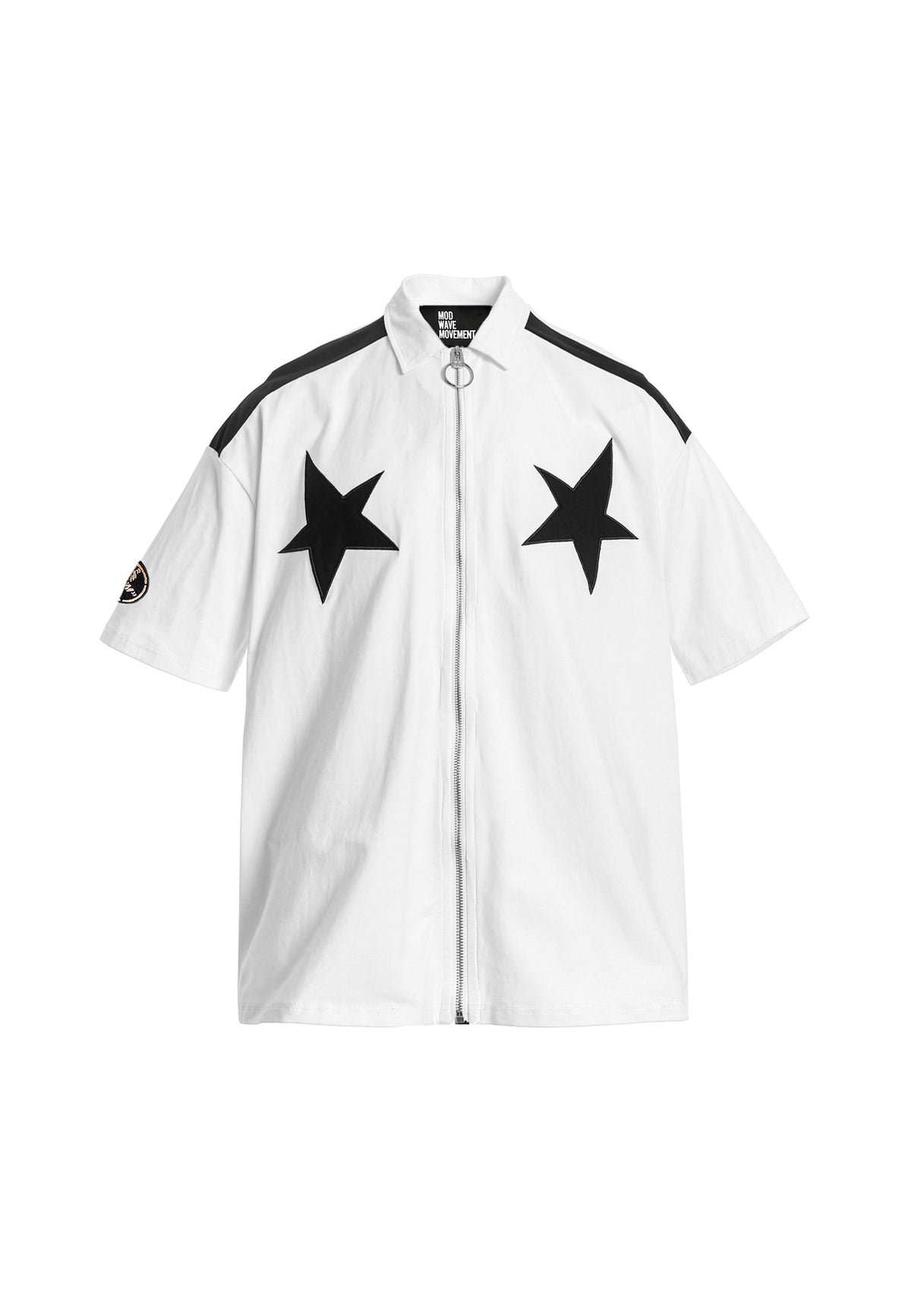 MWM KIDS JACKET WITH EMBROIDERED STARS AND WINGS