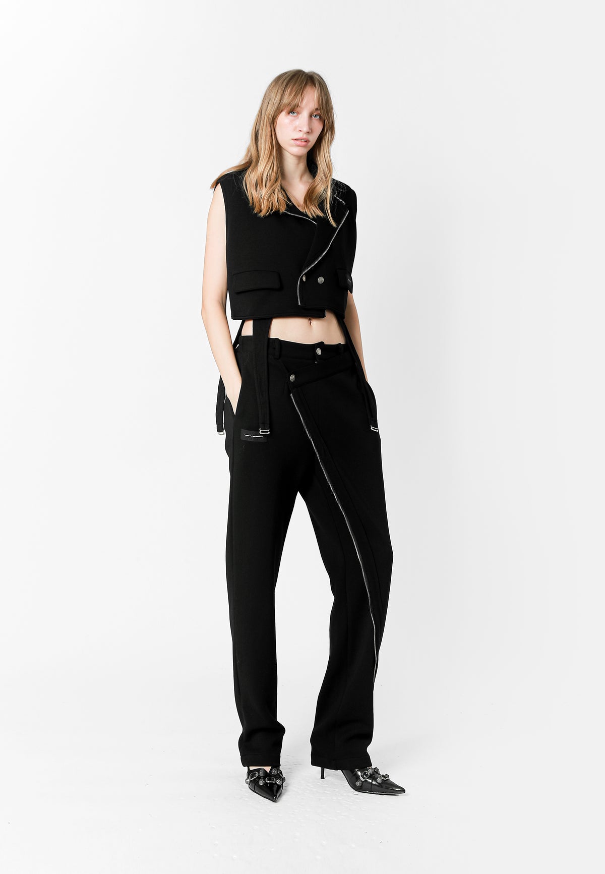 ASYMMETRIC MWM TROUSERS