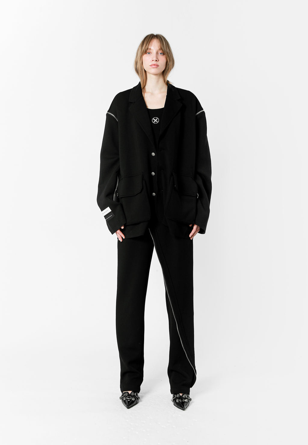 ASYMMETRIC MWM TROUSERS