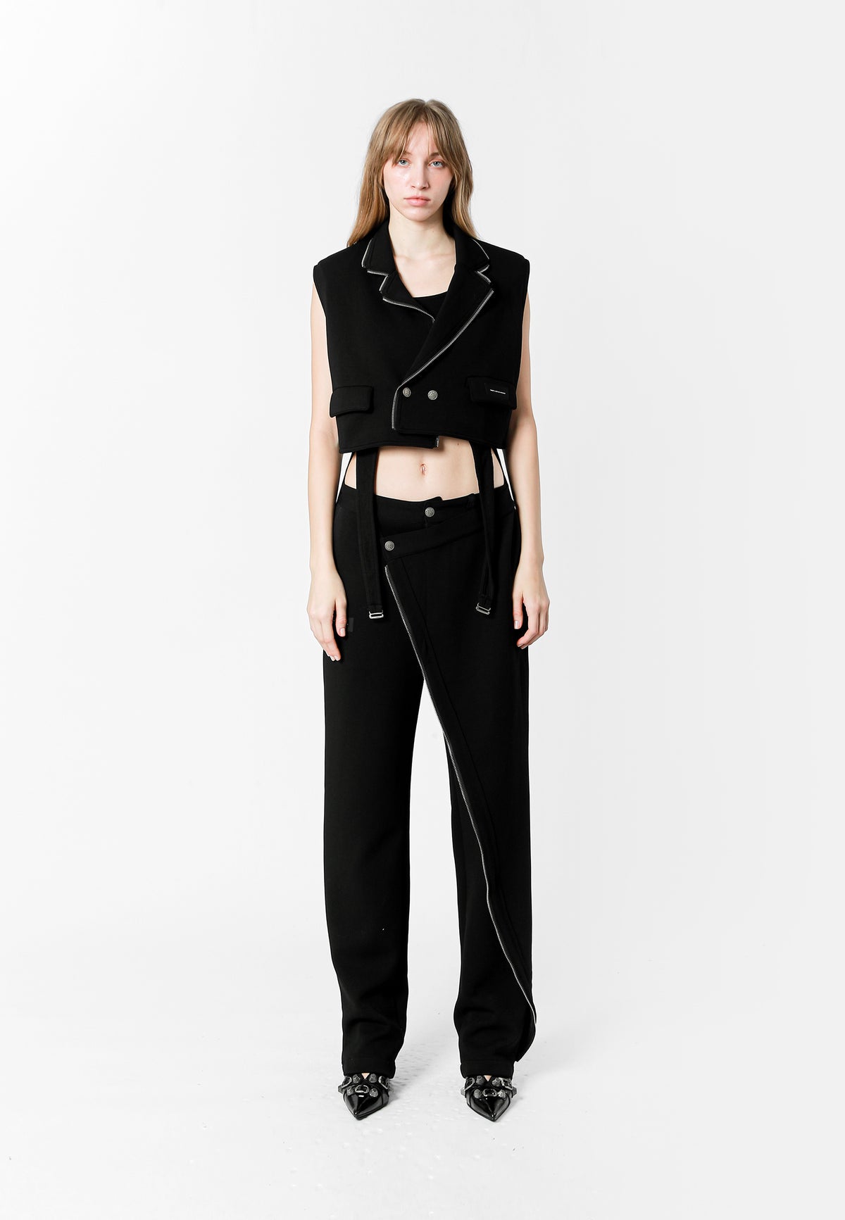 ASYMMETRIC MWM TROUSERS