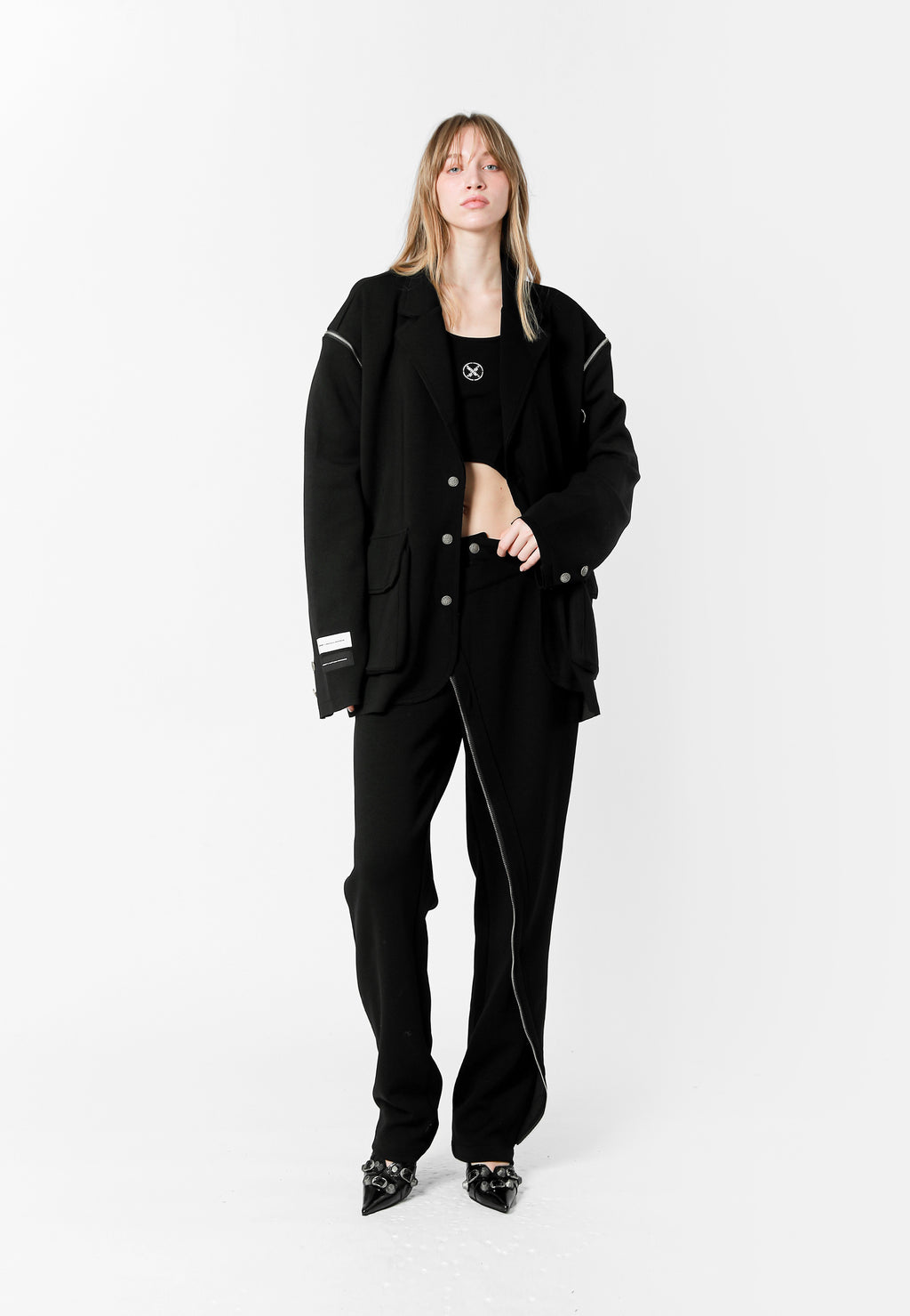 ASYMMETRIC MWM TROUSERS