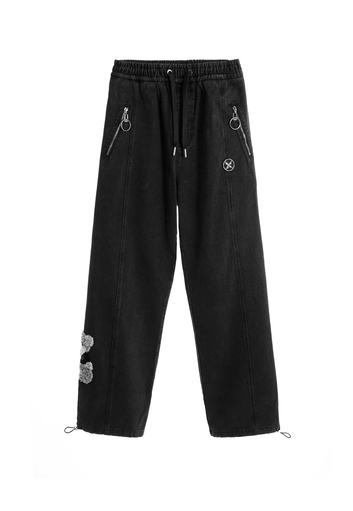 MIKE TEDDY DENIM TROUSERS