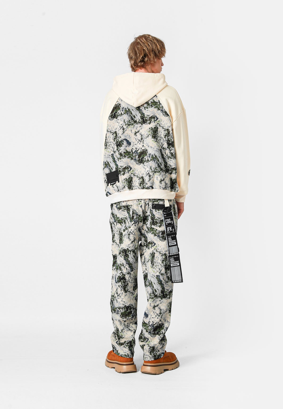 MWM JACQUARD HOODED SWEATSHIRT
