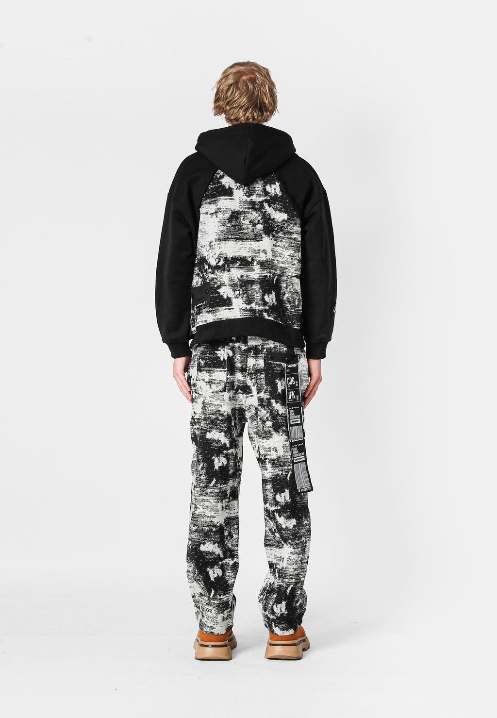 MWM JACQUARD HOODED SWEATSHIRT