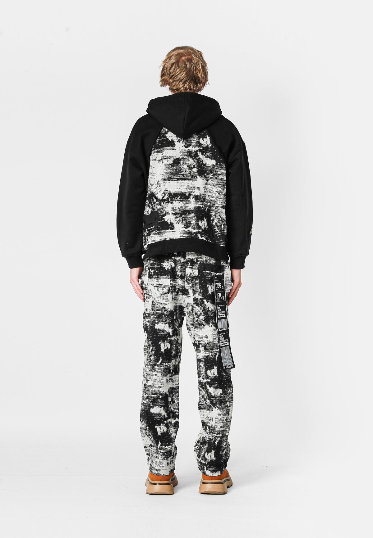 MWM JACQUARD HOODED SWEATSHIRT