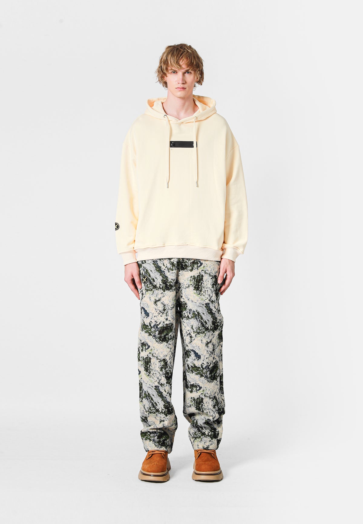 MWM JACQUARD HOODED SWEATSHIRT