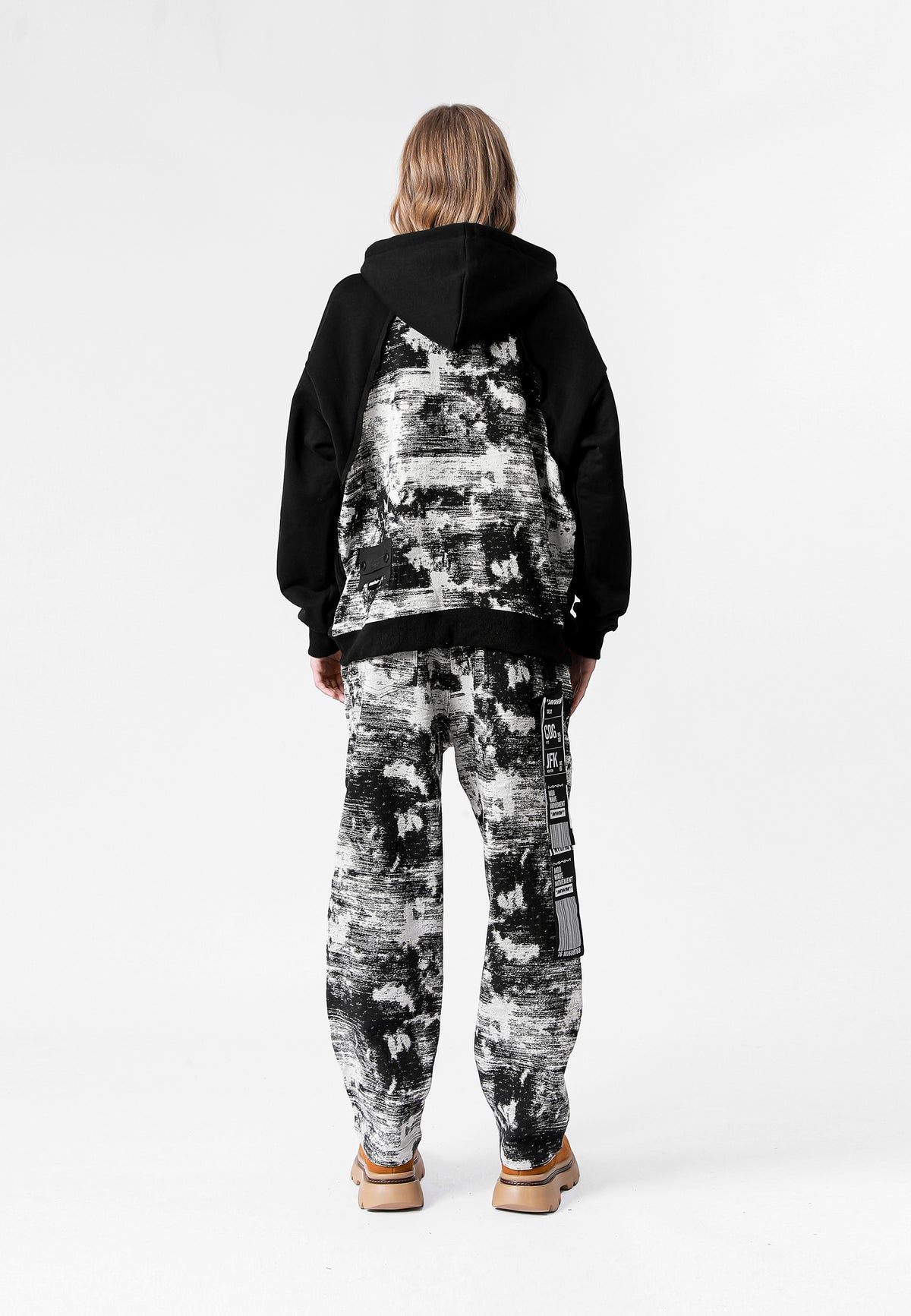 MWM JACQUARD HOODED SWEATSHIRT