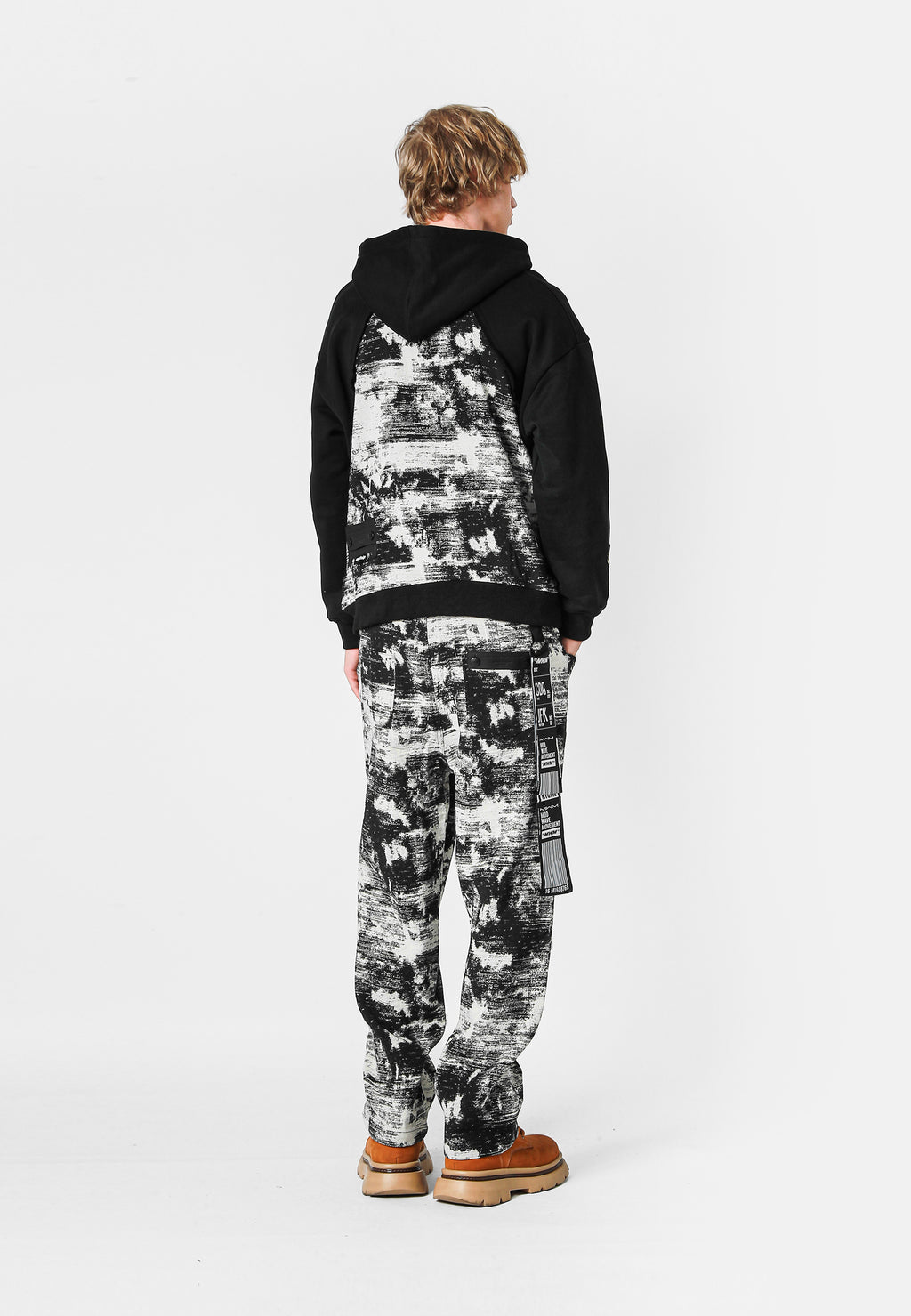 MWM JACQUARD HOODED SWEATSHIRT