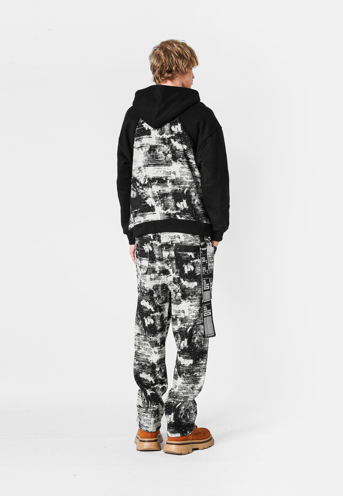 MWM JACQUARD HOODED SWEATSHIRT