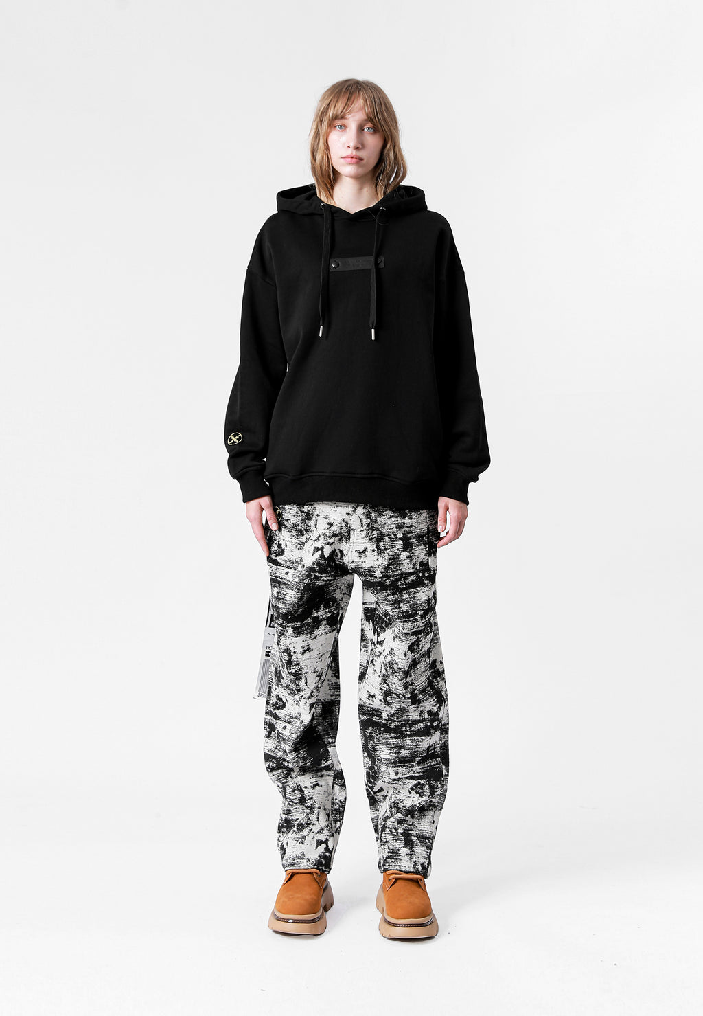 MWM JACQUARD HOODED SWEATSHIRT