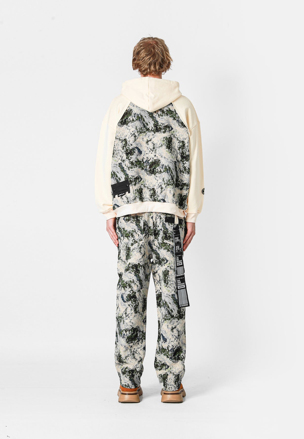 MWM JACQUARD HOODED SWEATSHIRT