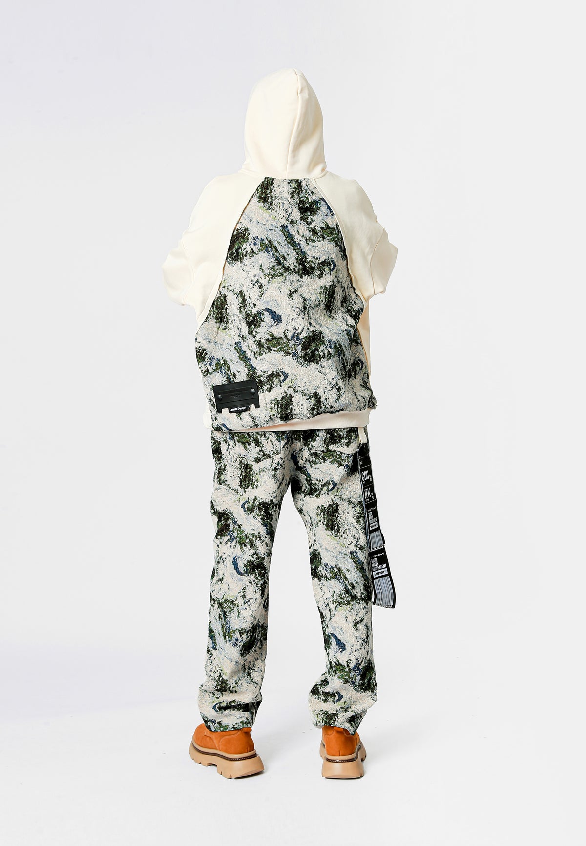 MWM JACQUARD HOODED SWEATSHIRT