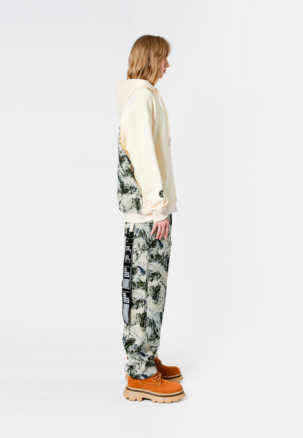 MWM JACQUARD HOODED SWEATSHIRT