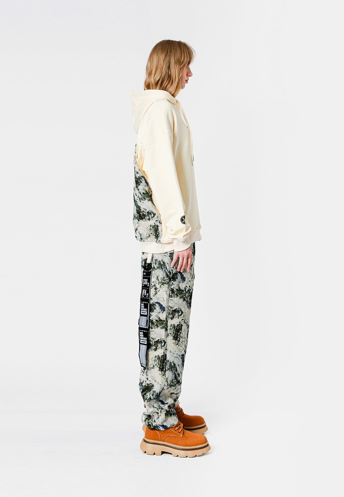 MWM JACQUARD HOODED SWEATSHIRT