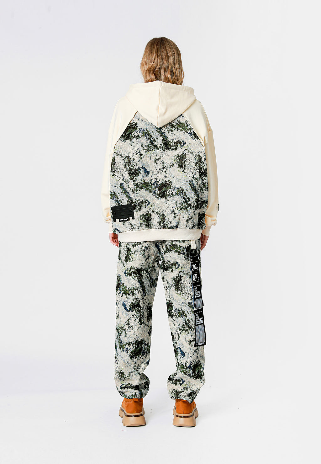 MWM JACQUARD HOODED SWEATSHIRT