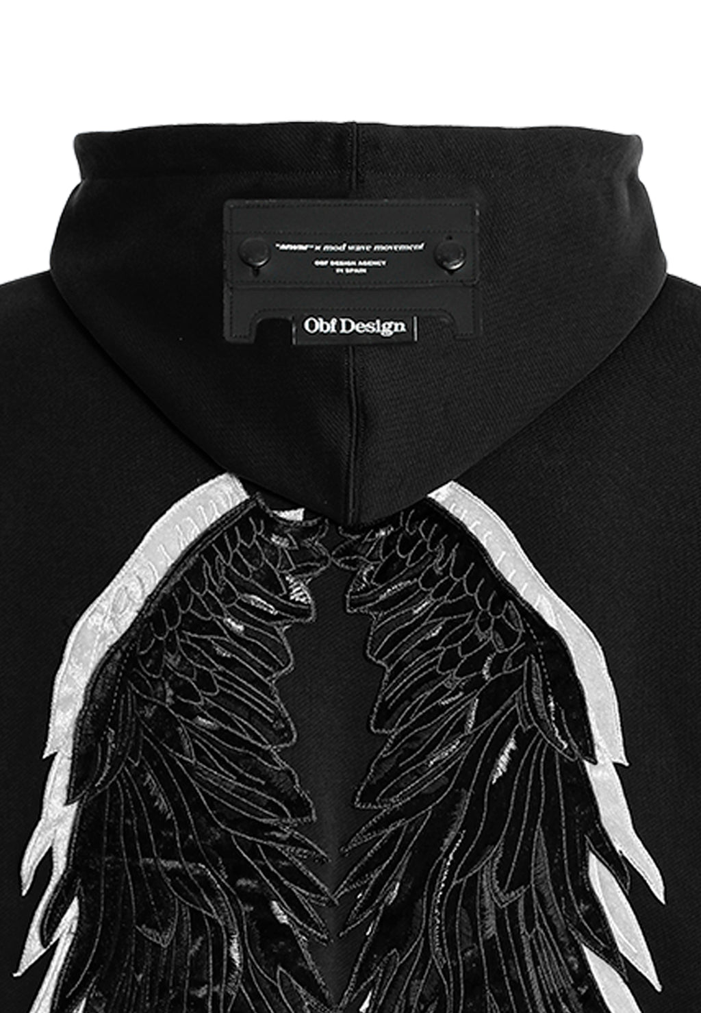SUDADERA ALAS CON CAPUCHA