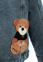 MIKE TEDDY DENIM JACKET