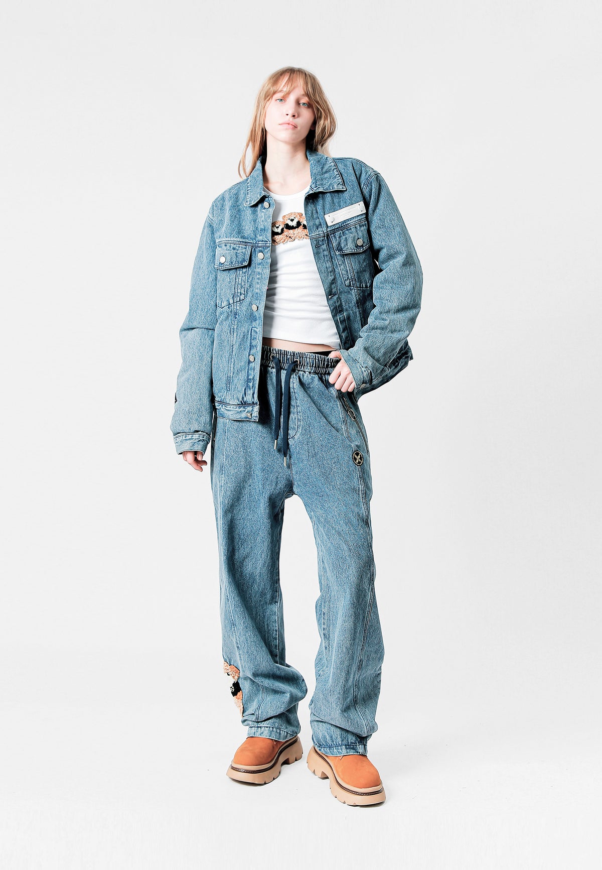 MIKE TEDDY DENIM JACKET