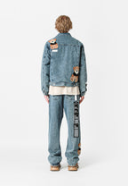 MIKE TEDDY DENIM JACKET