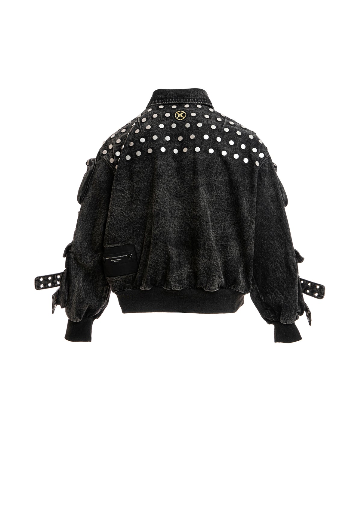 OVERSIZED DENIM JACKET MWM WITH BUTTON DETAIL