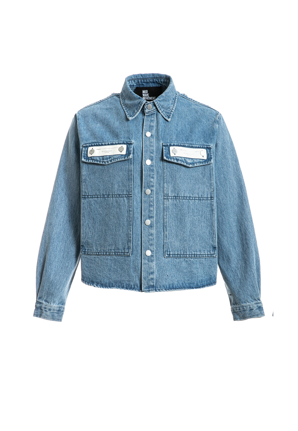SHORT DENIM OVERSHIRT MWM