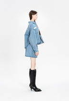 SHORT DENIM OVERSHIRT MWM