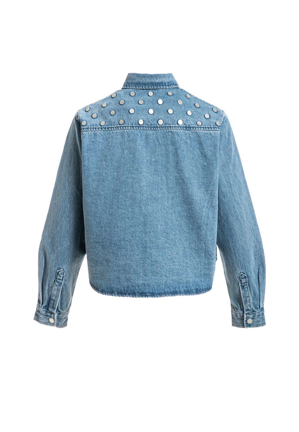 SHORT DENIM OVERSHIRT MWM