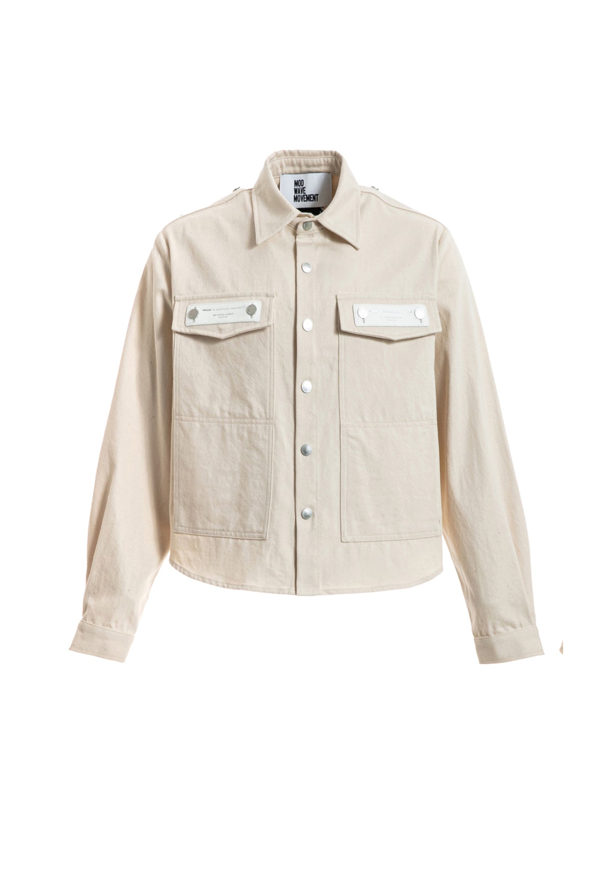 SHORT DENIM OVERSHIRT MWM