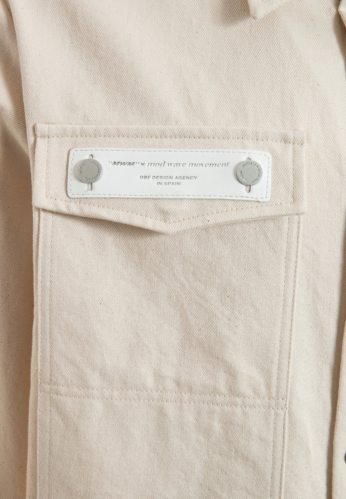 SHORT DENIM OVERSHIRT MWM