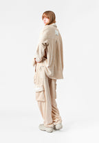 TEDDY OVERSHIRT WITH CHAIN