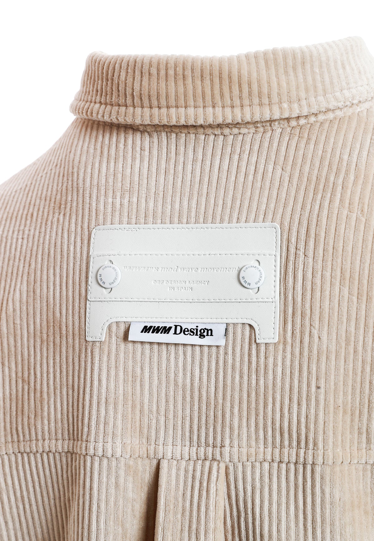 TEDDY OVERSHIRT WITH CHAIN