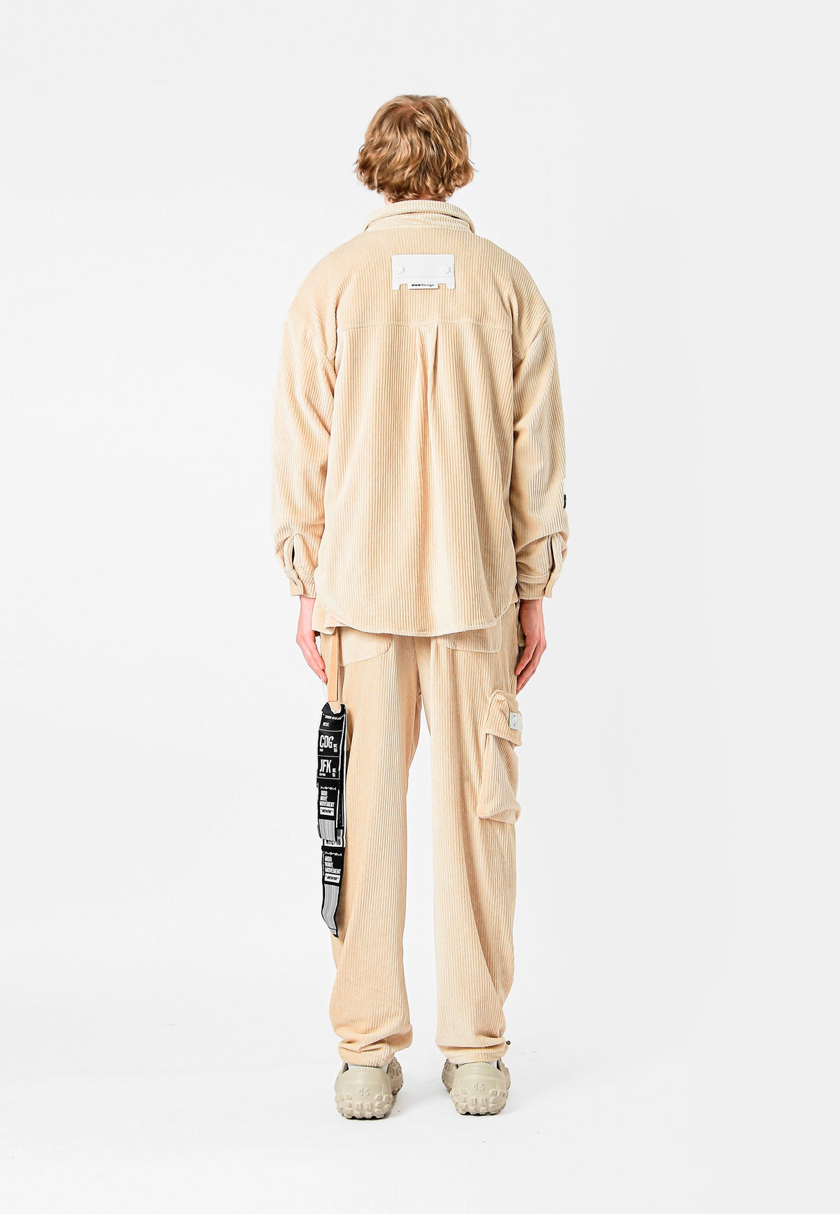 TEDDY OVERSHIRT WITH CHAIN