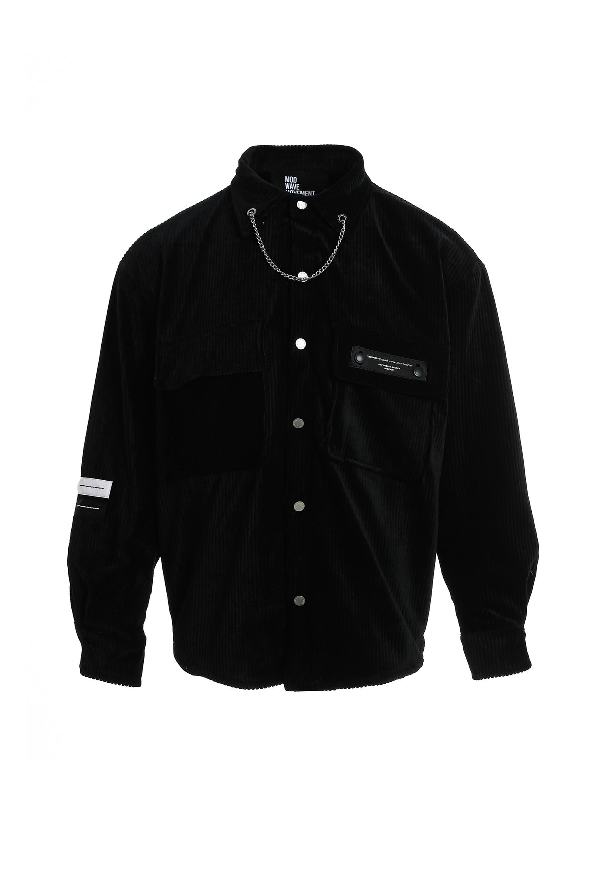 TEDDY OVERSHIRT WITH CHAIN