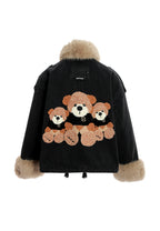 MIKE TEDDY DENIM JACKET