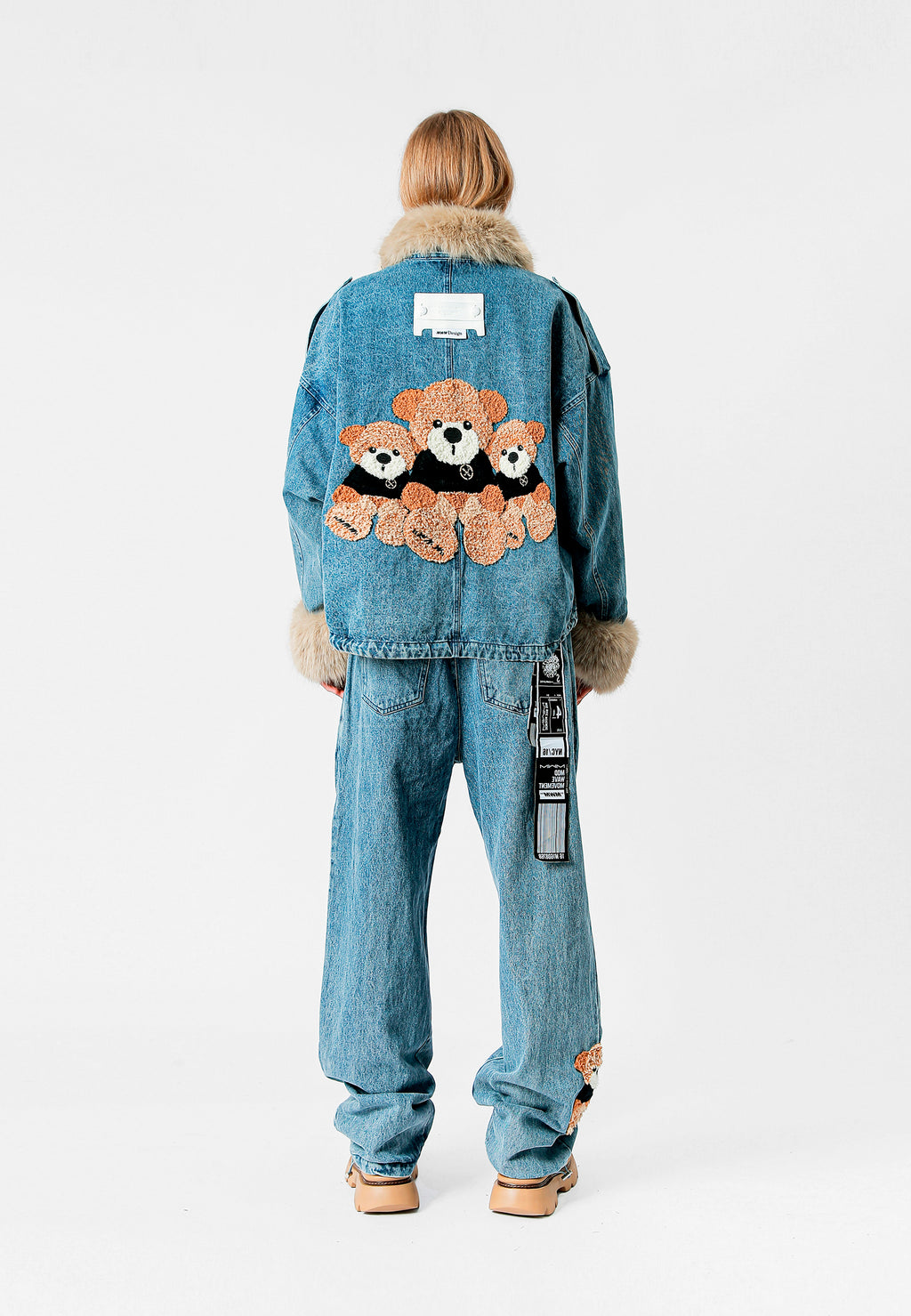 MIKE TEDDY DENIM JACKET