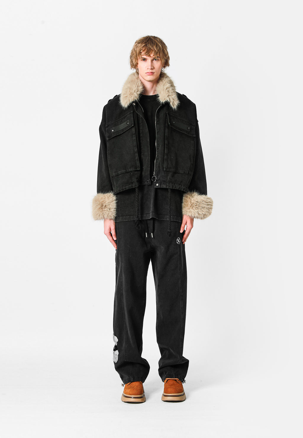 MIKE TEDDY DENIM JACKET