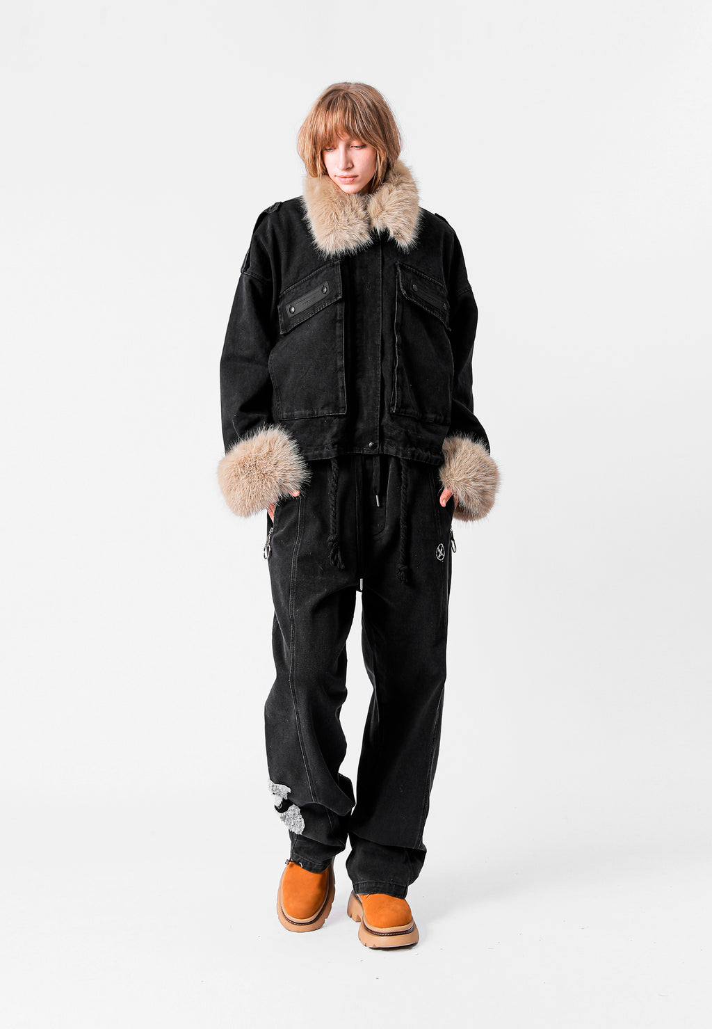 MIKE TEDDY DENIM JACKET