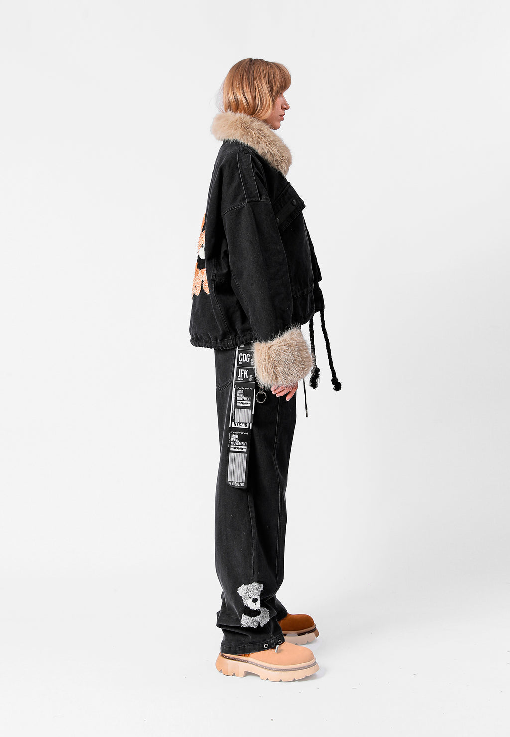 MIKE TEDDY DENIM JACKET