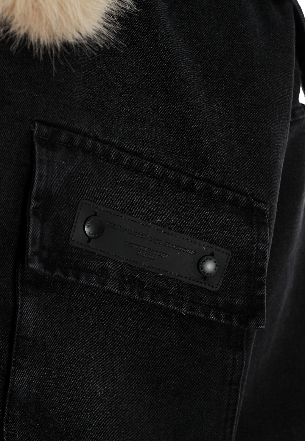 MIKE TEDDY DENIM JACKET